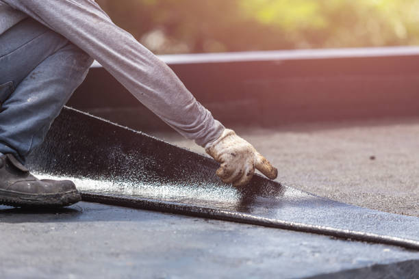 Professional Crawl Space Encapsulation technician working in Manawa, WI